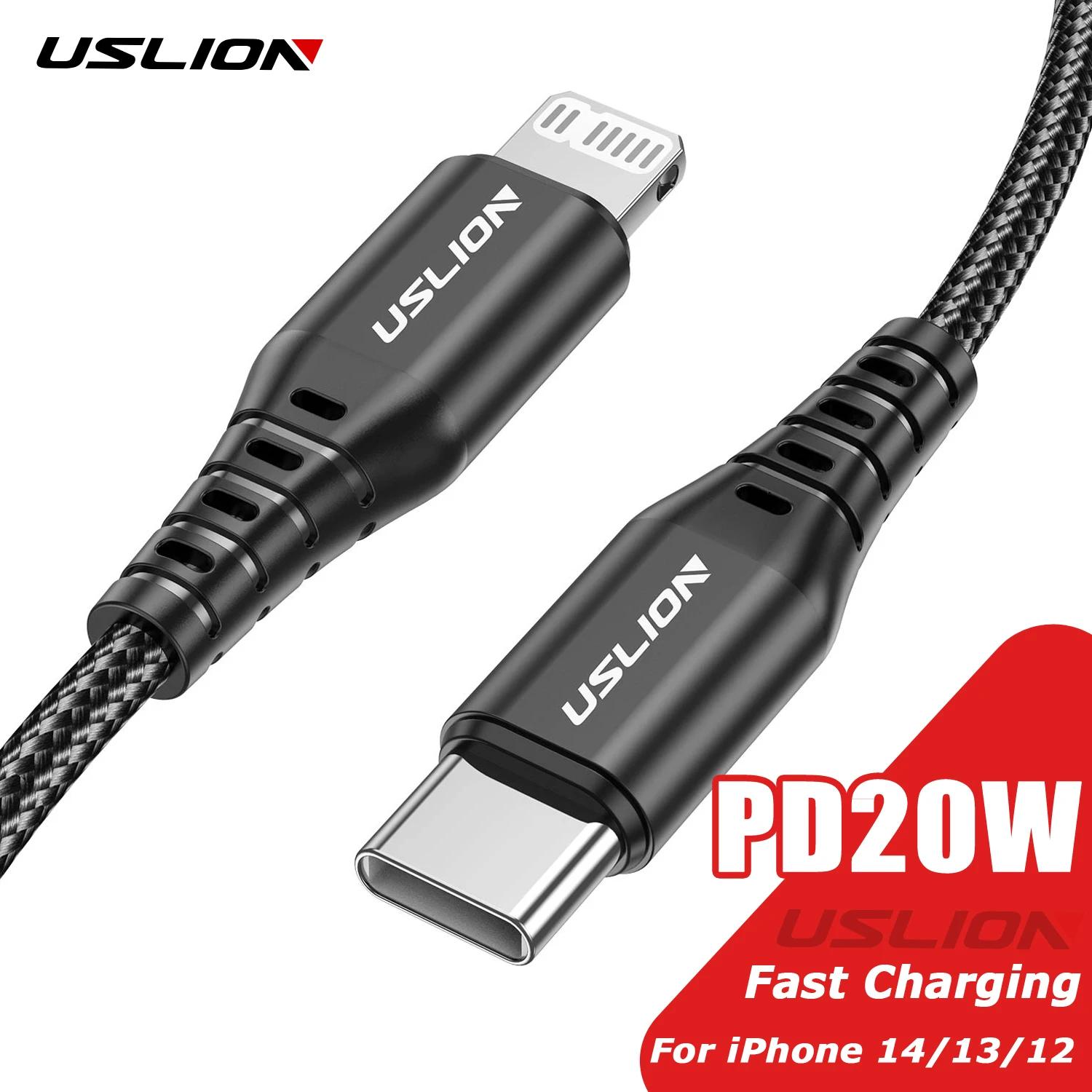 USLION  14 ÷ 13  ƽ USB C ̺, PD 20W,  ,  μ  ̾ ڵ,  12 ̴ 0.3, 1, 2 M